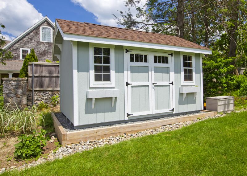 Garden Shed Construction in Conroe, TX