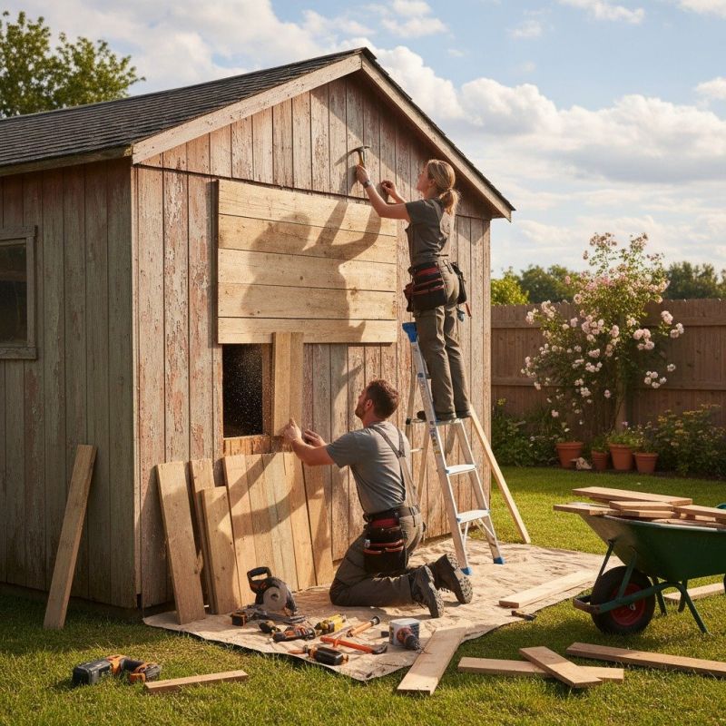 Shed Repair in Olathe, KS