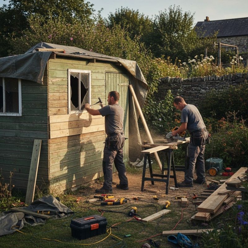 Storage Shed Repair in Olathe, KS
